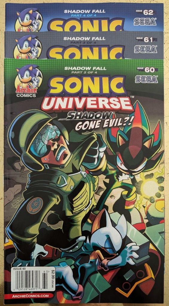 Sonic Comic Book Shadow Fall