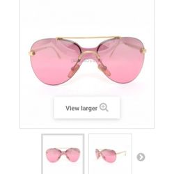 Christian Dior Pink Aviators