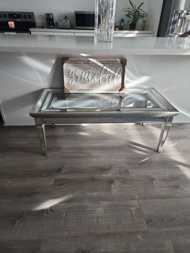 Mirrored Coffee table