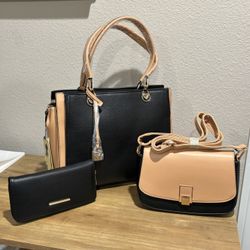 Handbag Set of 3 For Women 