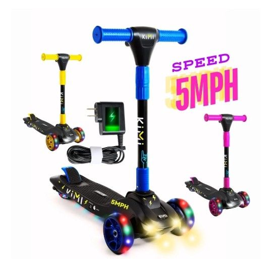 NEW In Box** Kids 3 Wheel Electric Scooter