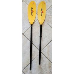 Aqua Bound Sting Ray Kayak 4 Part Aluminum Shaft Paddle