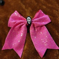 Large Halloween Glitter Bows