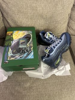 Nike Yu-Gi-Oh! X Air Max Muscle 95 Psychic Blue With Promo Card SIZE 10M NEW