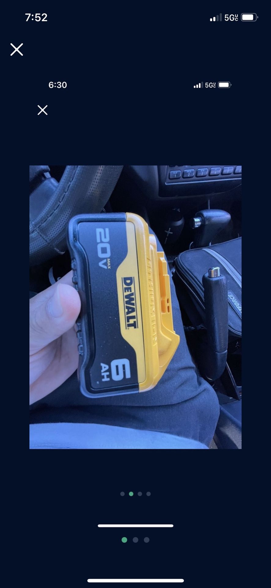 Dewalt Battery 20v