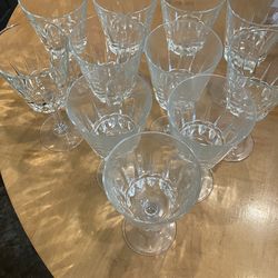 10 Crystal wine classes +1 from the 1970s