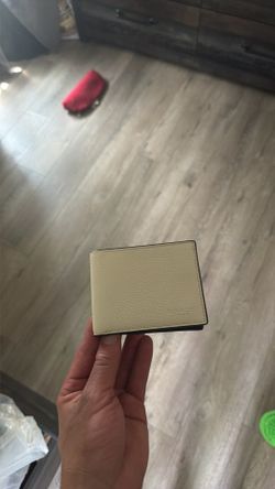 Men’s coach slim bifold wallet