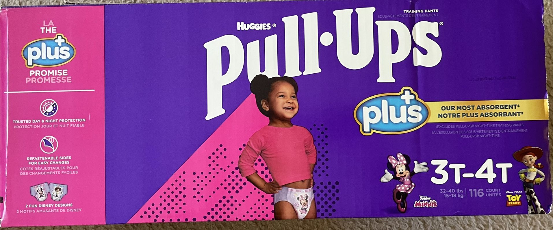 Pull-up diapers 