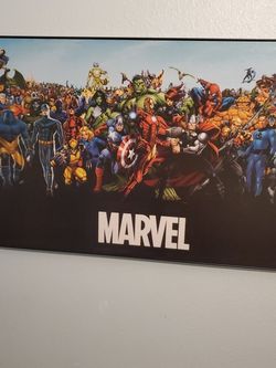 Marvel wall art