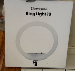 Lime cube 18 inch ring light NEW