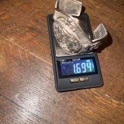 Vintage Sterling Cuff Bracelet 