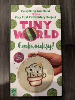 Odd Dot Tiny World: Embroidery! (Brand New)