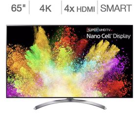 Factory sealed LG 65" Class Super UHD 4K LED LCD TV