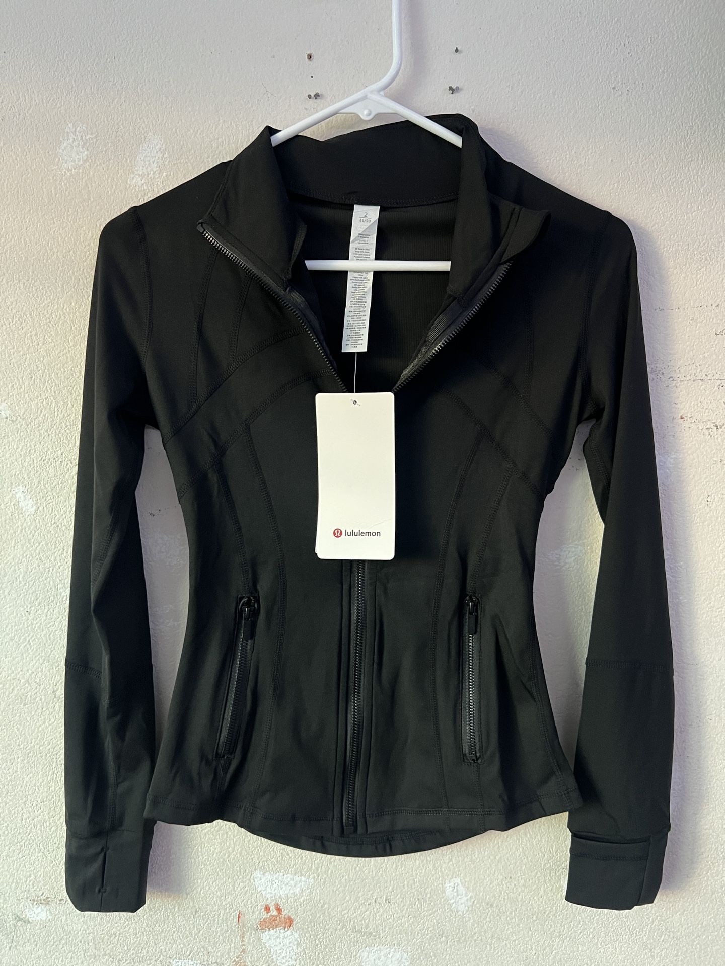 BLACK lululemon define jacket