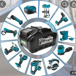 Baterias Compatibles Con Herramientas Eléctricas MAKITA