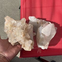 2 Piedras Cristal Cuarzo 