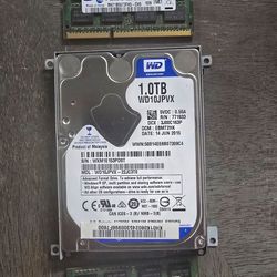 1TB drive and 4gn ram tested