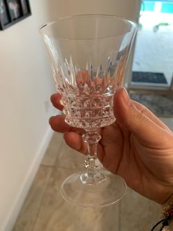 Luminarc Cristal d'Arques Durand claret wine glass Set of 4 pick up Coral Springs 33071