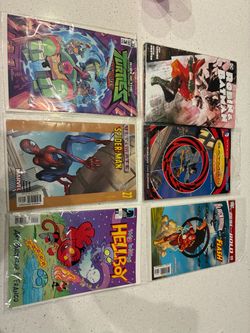 Comic books - see description