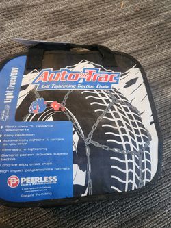 SELF TIGHTENING TRACTION CHAIN CADENAS PARA LA NIEVE