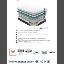 California King Mattress Clean Like New