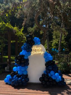 Happy birthday balloons