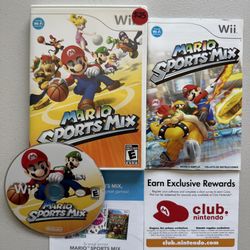 Mario Sports Mix. Nintendo Wii 
