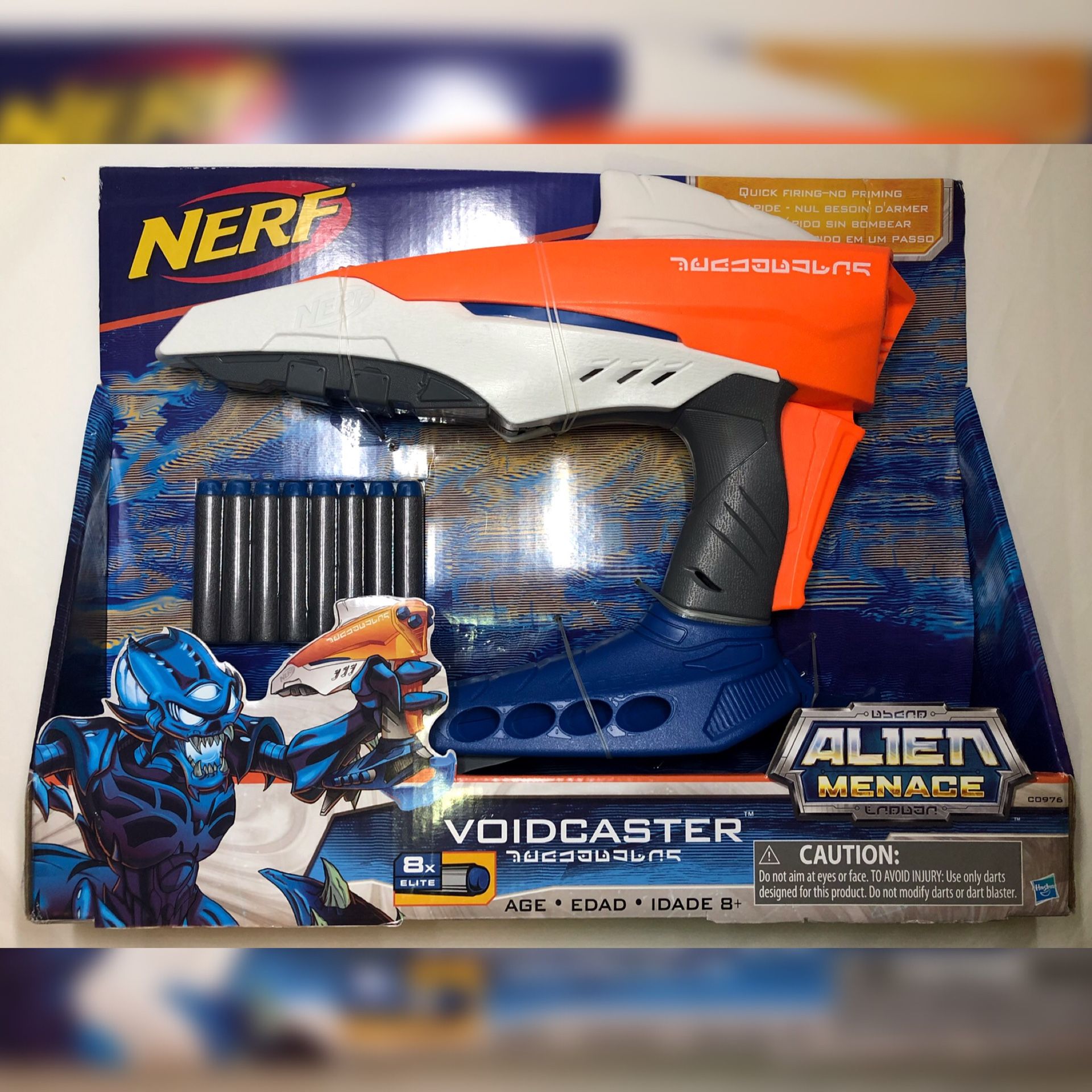 New NERF Gun Alien Menace Voidcaster