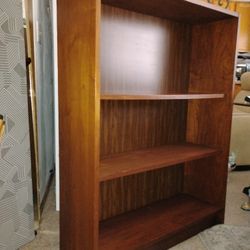 Wood Book Shelf! 48" tall x 36 " wide x 12" deep! 