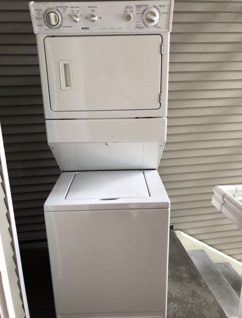 Kenmore washer dryer unit