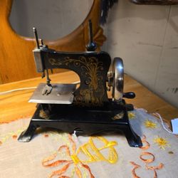 Antique Sewing Machine Toy
