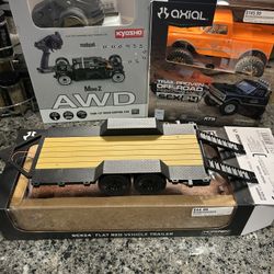 RC bundle~ Crawler Truck, Trailer, and Drift Car 