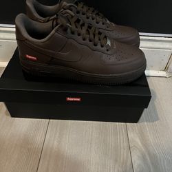 Brown Supreme Af1