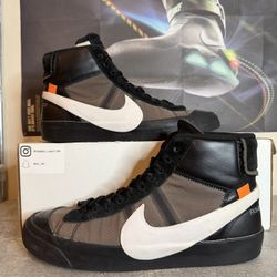 Off White Nike Blazer size 8