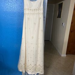 Wedding Dress, Ivory, 8-10