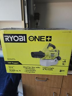 18 volt fogger for spraying  herbicides and other cides