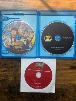 One Piece Blu Ray Movies: Z, The Desert Princess & The Pirates Adventures In Alabasta, Episode Of Sabo Three Brothers Bond