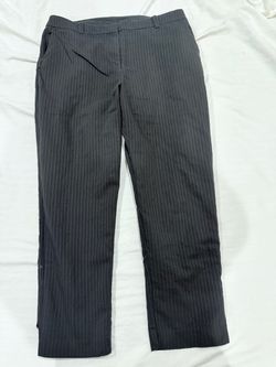 Prologue  Dark Gray Pinstripe Dress Pants size 10 women’s
