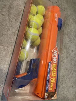 Nerf Dog ball launcher
