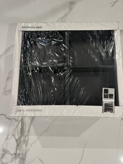 IKEA Anordna Mest Black Storage Units