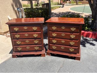 Vintage Four Drawer Night stands/dressers-PICK UP TODAY