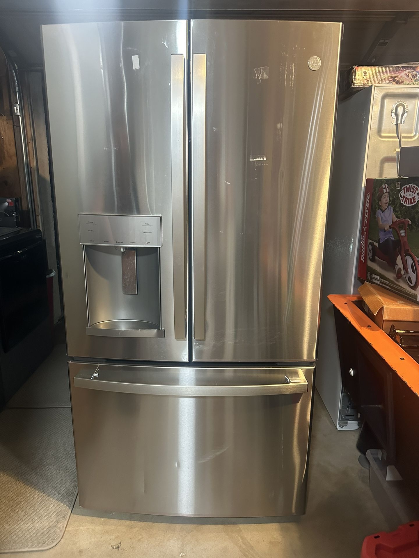 GE Stainless Steel Refrigerator