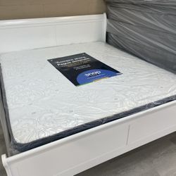 CAMA KING Y COLCHÓN 