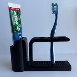 Toothbrush & Toothpaste Holder – 3D Printed Organizer 