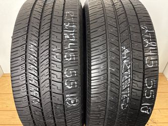 2 tires 245 55 18 Goodyear eagle rsa high tread no repairs