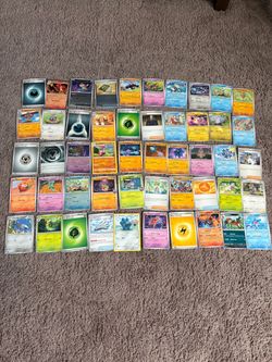 Pokémon Trading Cards Lot – 50 Mixed Cards