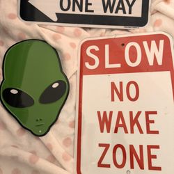 street signs room decor 