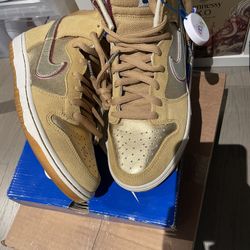 Nike SB Dunk High Eric Koston Thai Temple Skateboard Sz 8.5