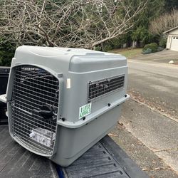 Large Dog Kennel Crate Airline Approved 36” Long 24” Wide 28” High