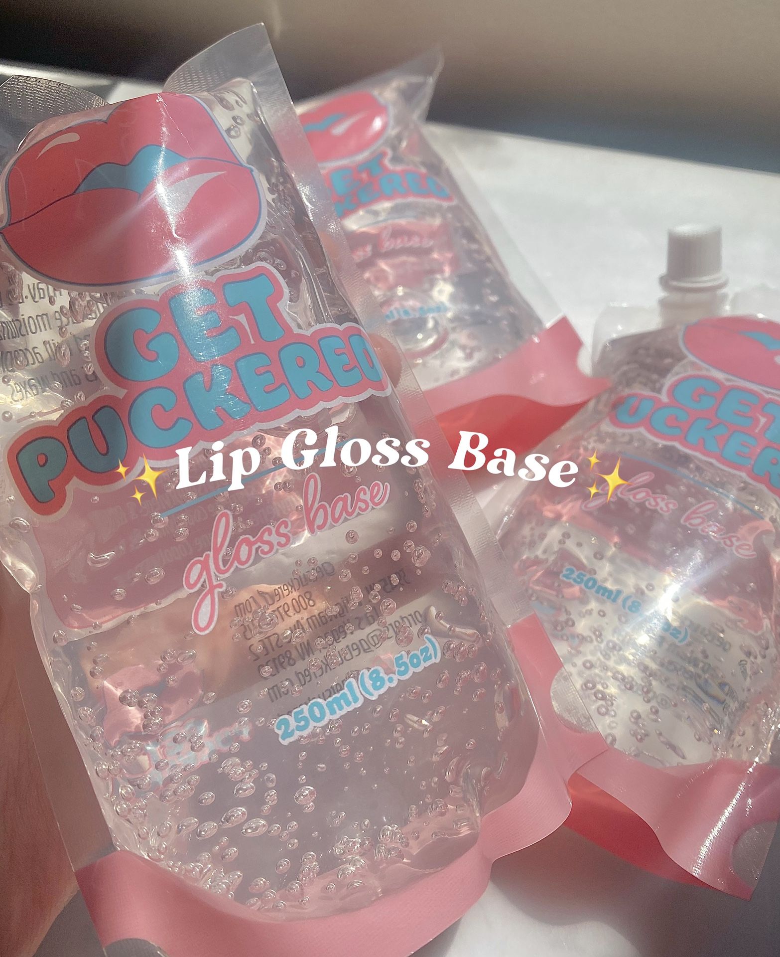 Get Puckered Lip Gloss Base (2)